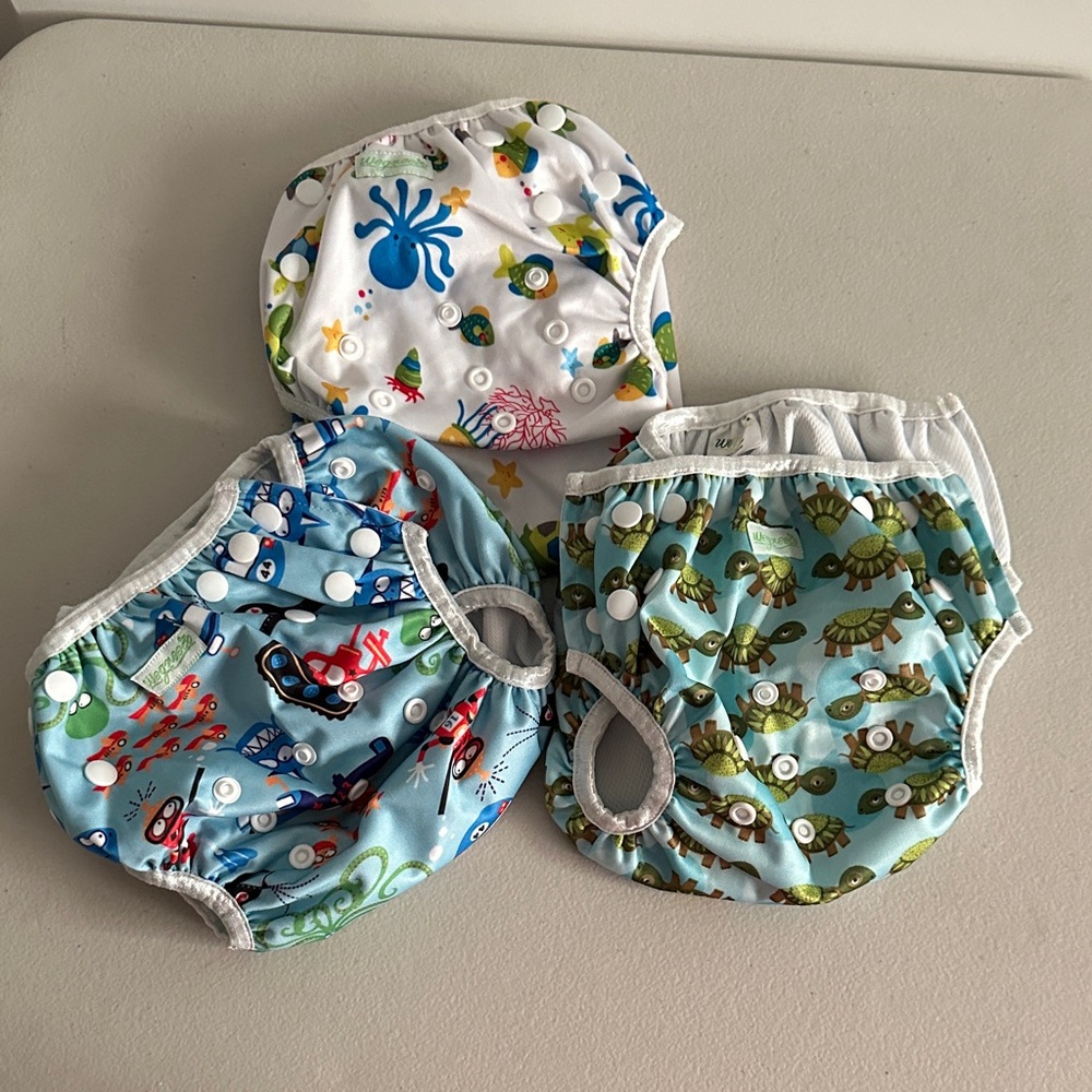 Colorful Kids Swim Diapers